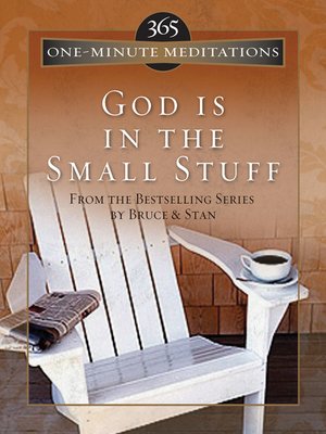 cover image of 365 One-Minute Meditations from God Is in the Small Stuff